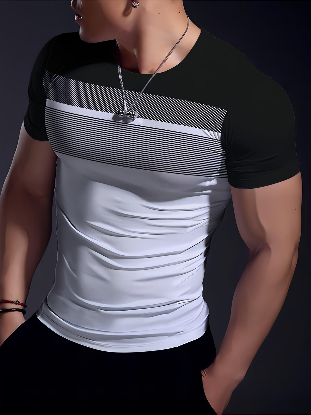 Herren T-Shirt | Slimfit | Kurze Ärmel | Sommer Pulse