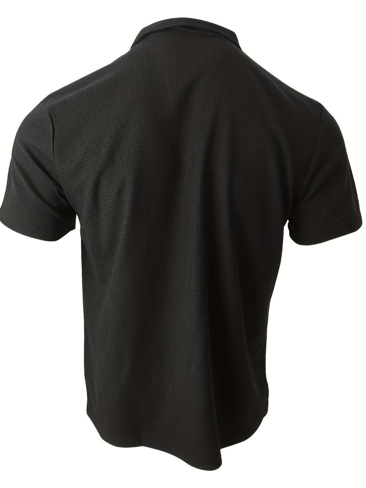 Herren Polo | Unifarben | Bequemer Kragen | Atmungsaktiv & lässig