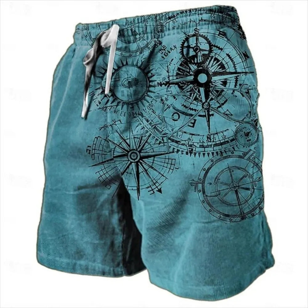 Herren Shorts | Straight | Mit Kordelzug | Sommer