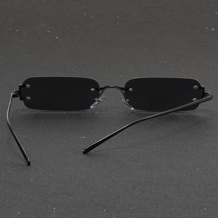 Herren Sonnenbrille | Retro | Ohne Rahmen | Sommer Rechteckig