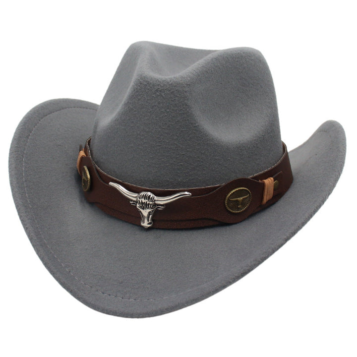 Herren Cowboyhut | Vintage | Mit Zierband | Western Stil