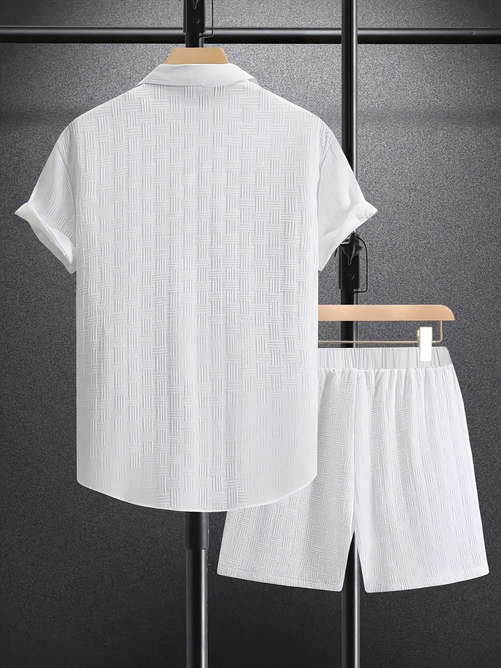 Herren Set | Elegant | Mit Knöpfen | Sommer