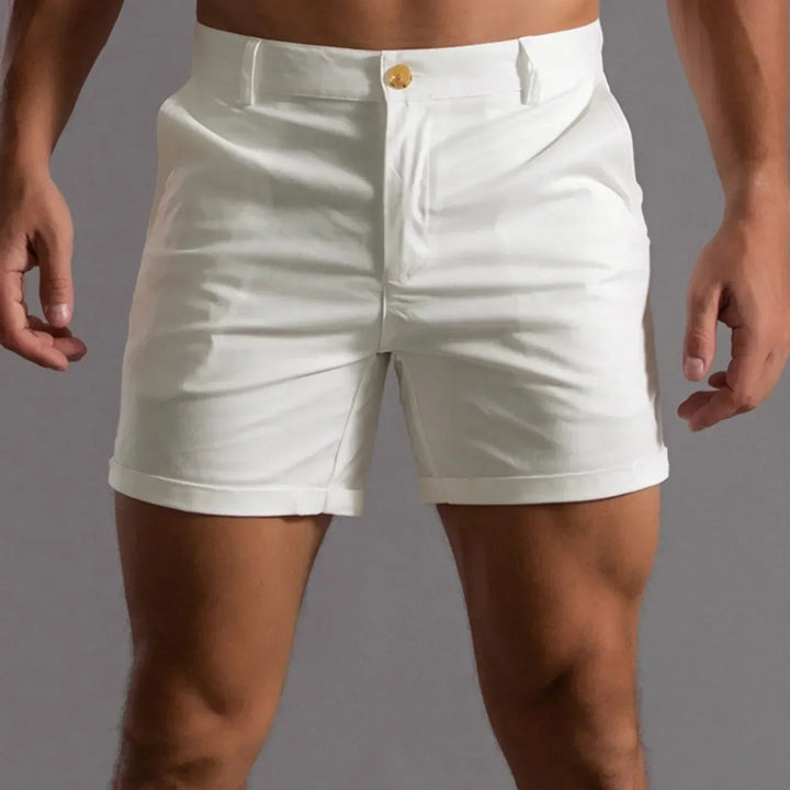 Herren Shorts | Schmale Passform | Mit Knopfverschluss | Sommer
