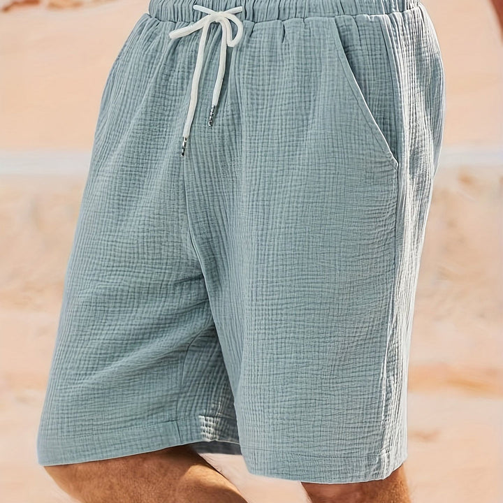 Herren Shorts | Lockerer Schnitt | Kordelzug | Sommer