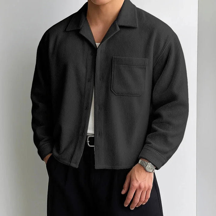 Herren Hemd | Oversized | Mit Knöpfen | Sommer