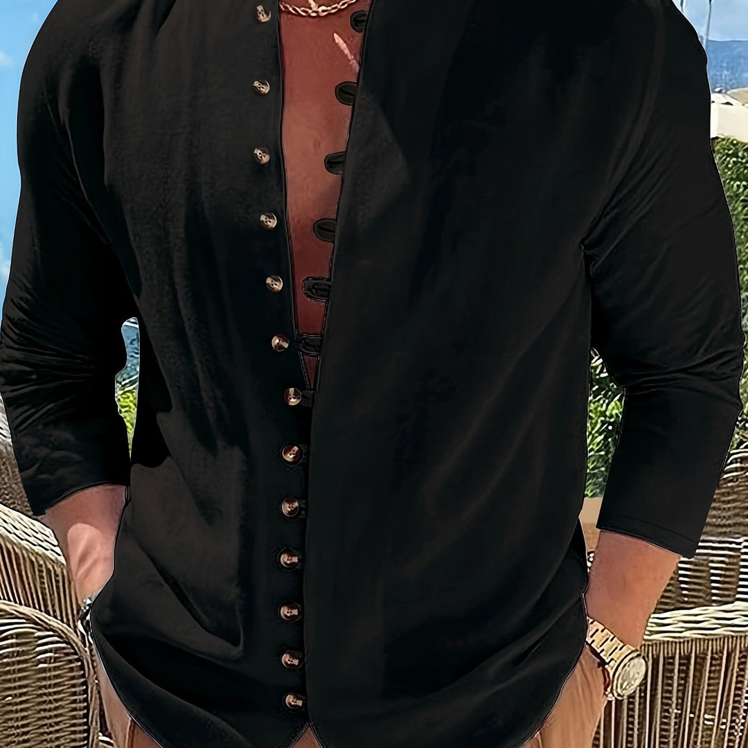 Herren Hemd | Slim Fit | Knopfleiste | Sommer