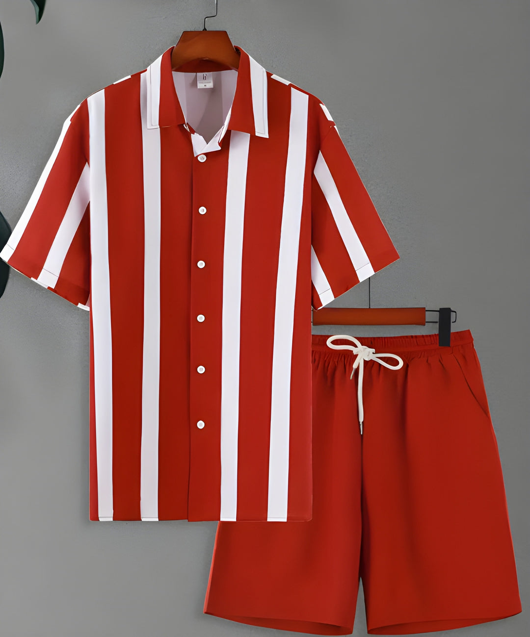 Herren Set | Oversized | Mit Knopfleiste | Sommer Urban