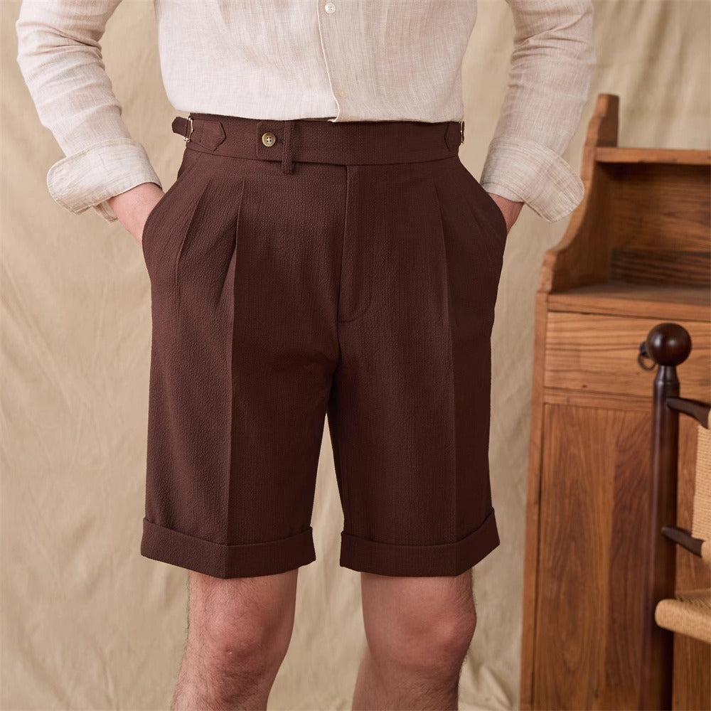 Herren Shorts | Elegant | Mit Knopfverschluss | Sommer