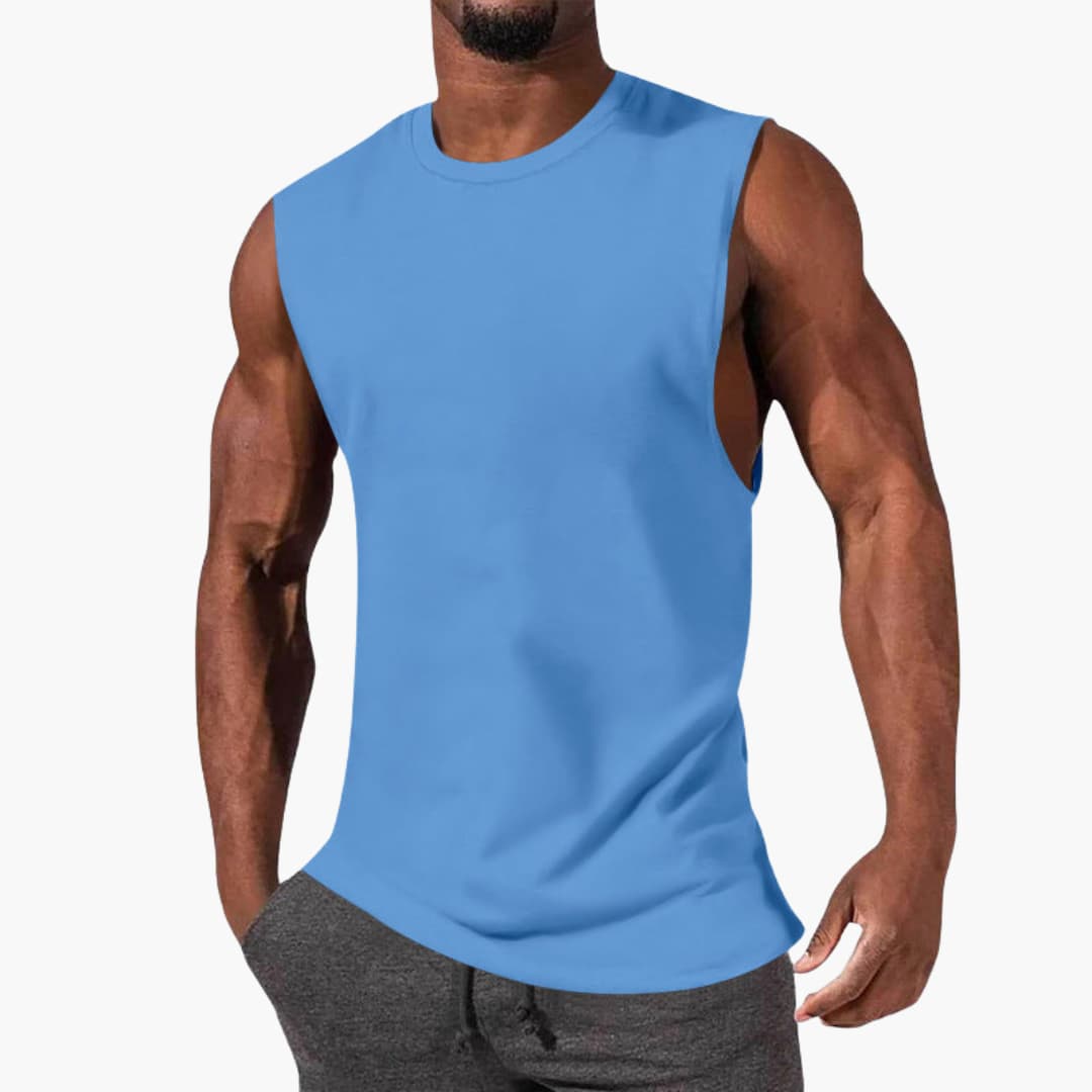 Herren Tanktop | Slimfit | Ärmellos | Sommer