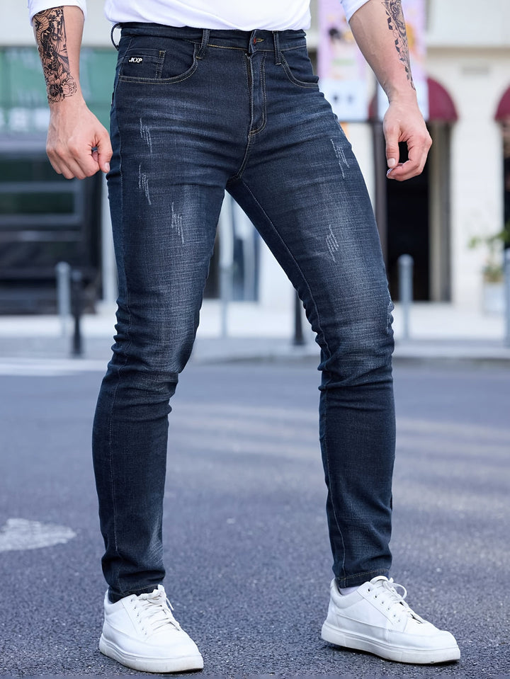 Herren Skinny Fit Jeans | Leicht & Bequem | Stilvolle Denim für Alle Jahreszeiten