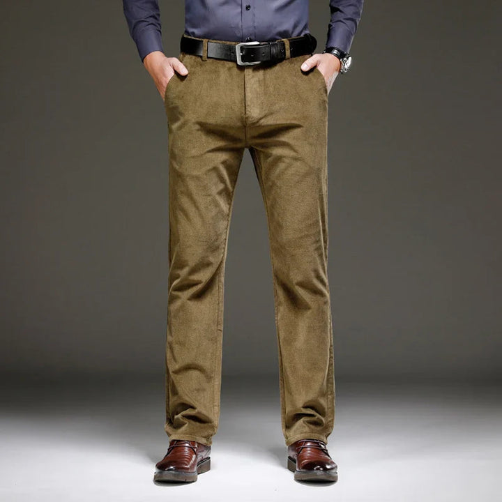Herren Hose | Slimfit | Mit Gürtel | Frühling