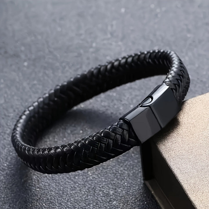 Herren Armband | Minimalistisch | Magnetverschluss | Geflochten