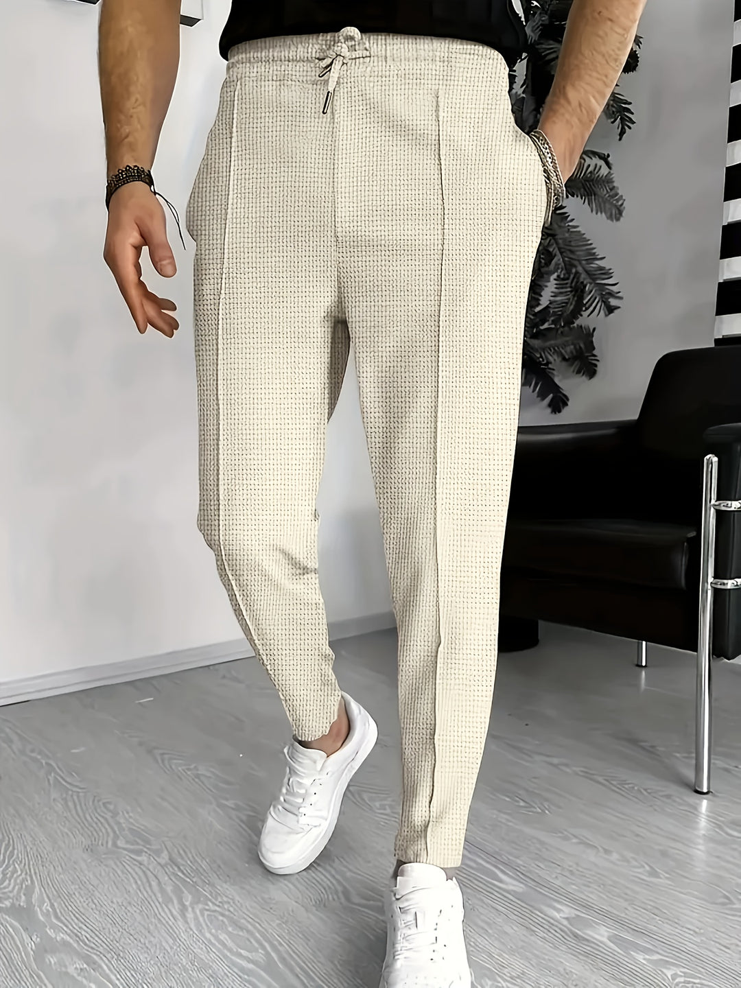 Herren Hose | Tapered | Schlupfmodell | Sommer