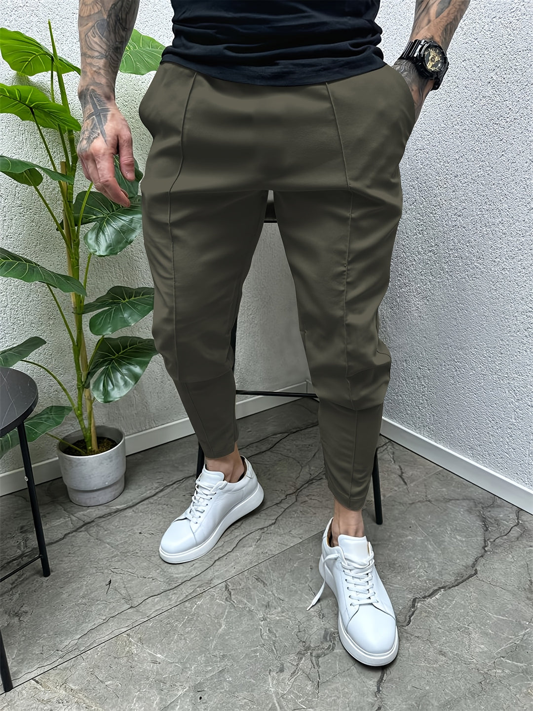 Herren Hose | Tapered | Schlupfmodell | Sommer