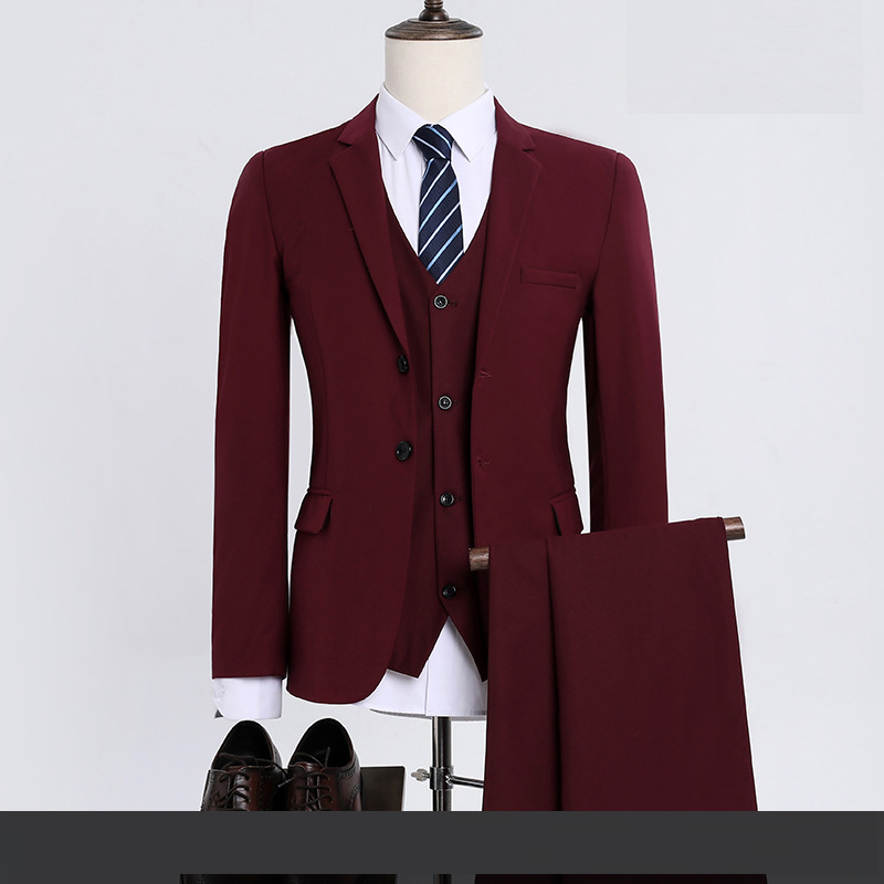 Herren Anzug | Elegant | Mit Knopfverschluss | Herbst