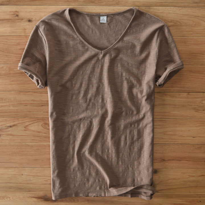Heren T-Shirt | Slimfit Essential | Korte Mouw | Sommer Core