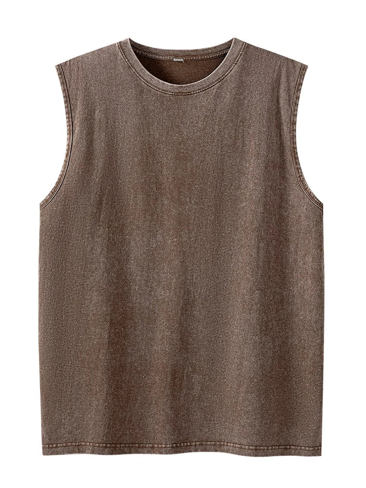 Herren Tanktop | Oversized | Ärmellos | Sommer