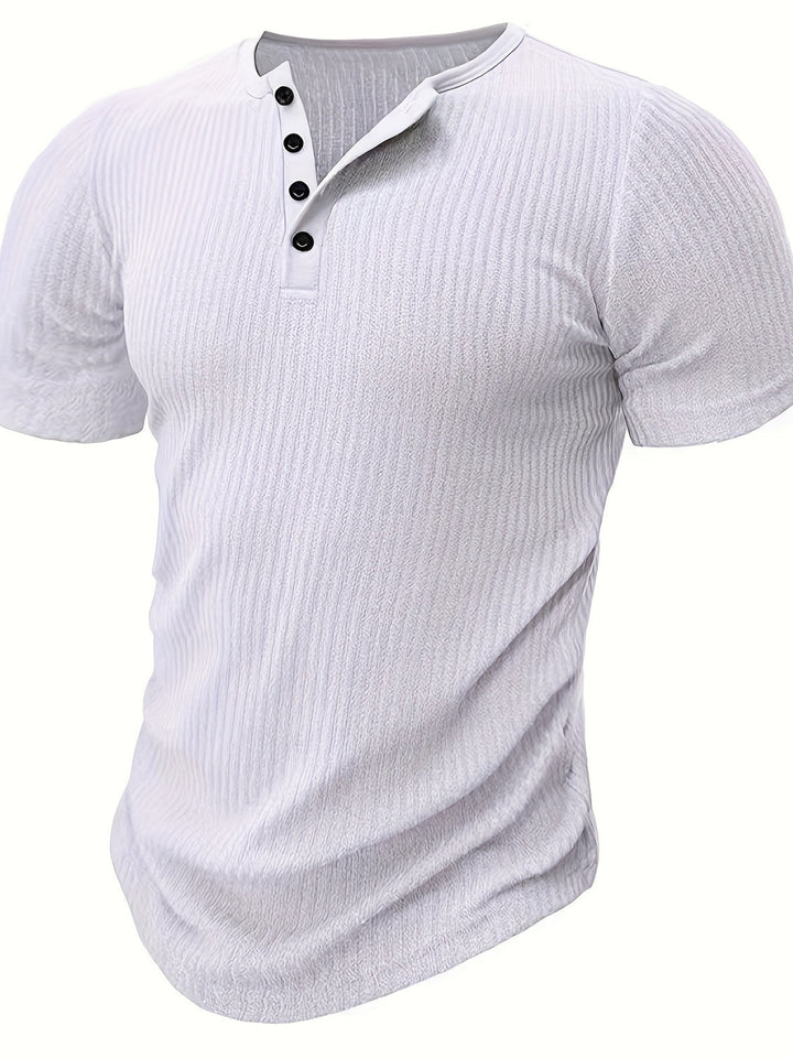 Herren Shirt | Slimfit | Mit Knöpfen | Sommer Core