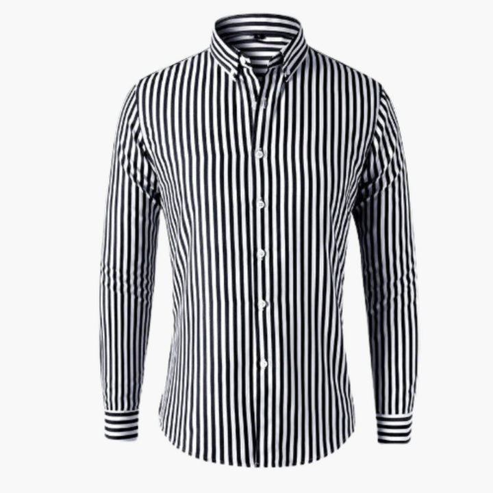Herren Hemd | Slimfit | Streifenmuster | Sommer