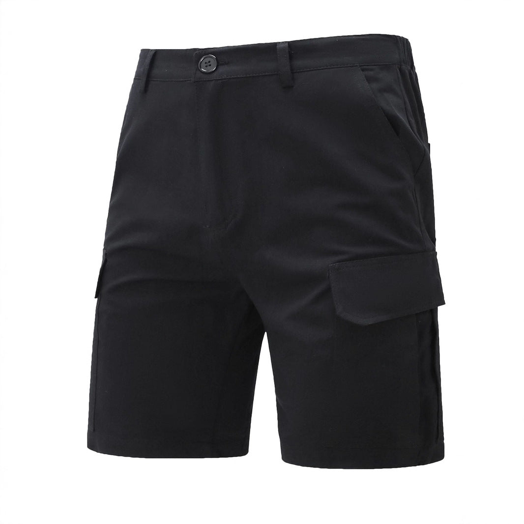 Herren Shorts | Straight | Mit Knopfverschluss | Sommer