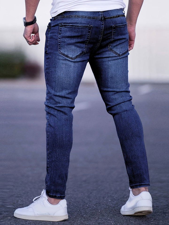 Herren Jeans | Slimfit | Mit Knopfverschluss | Sommer