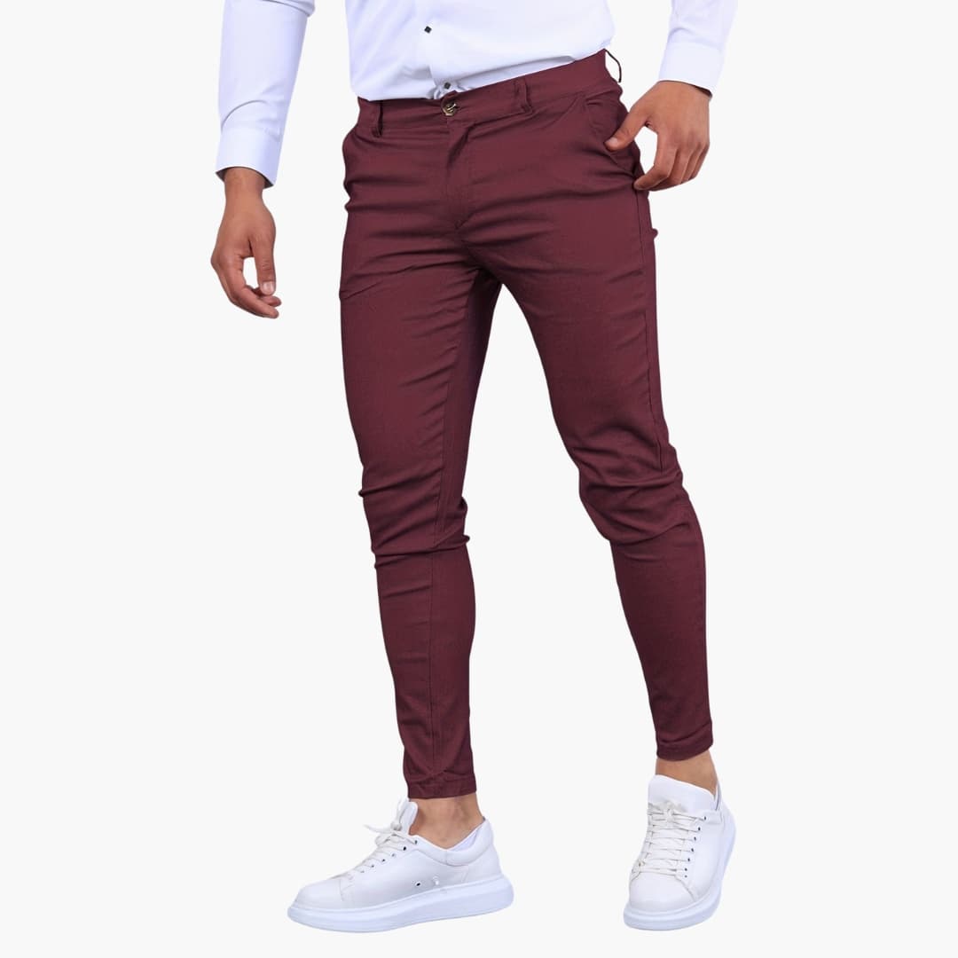 Herren Stoffhose | Slimfit | Elegant | Sommer
