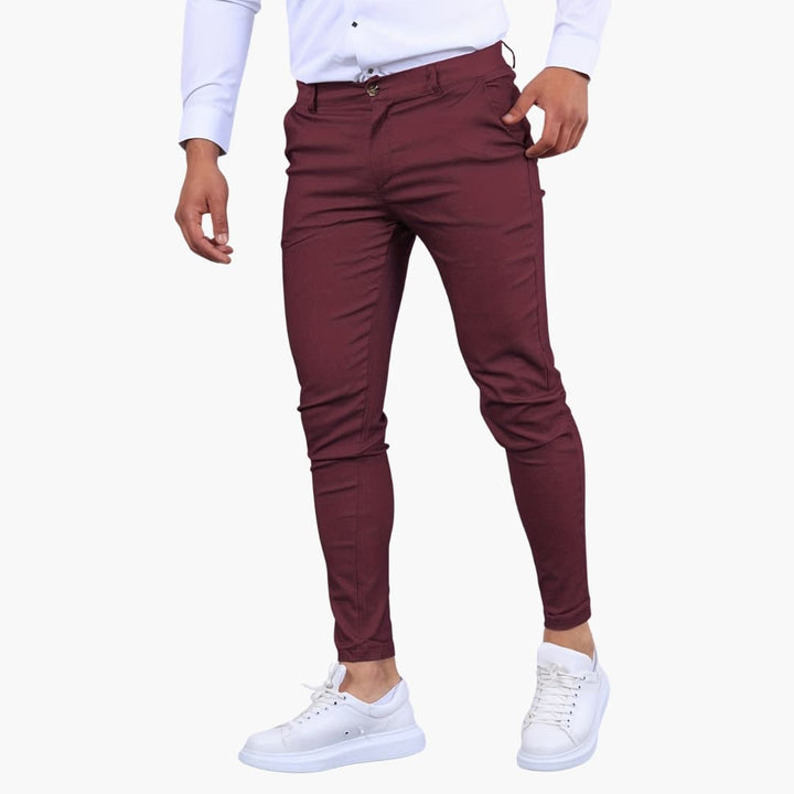 Herren Stoffhose | Slimfit | Elegant | Sommer