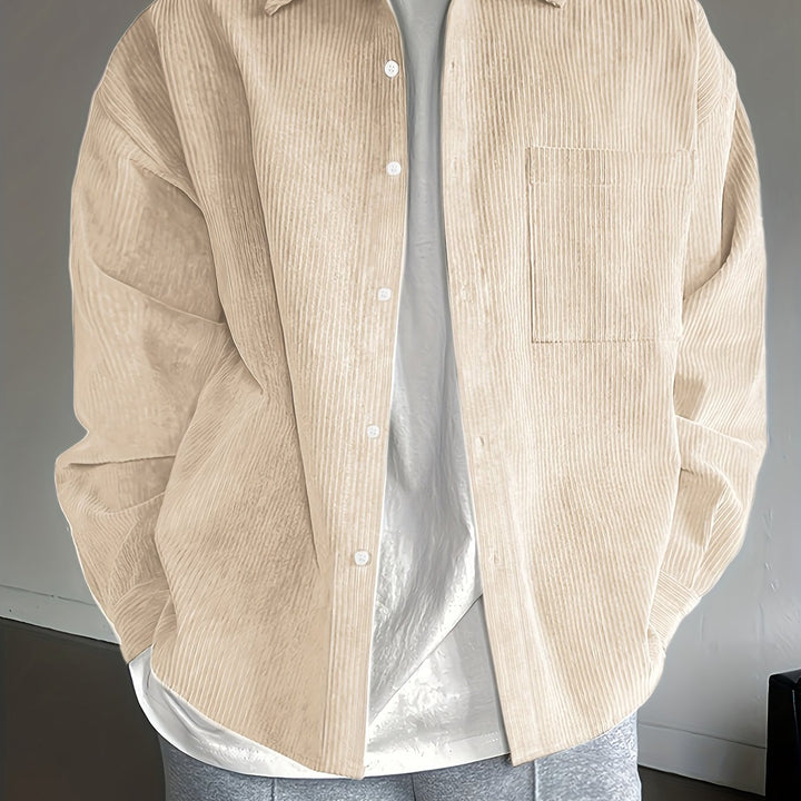 Herren Hemd | Oversized | Knopfleiste | Sommer