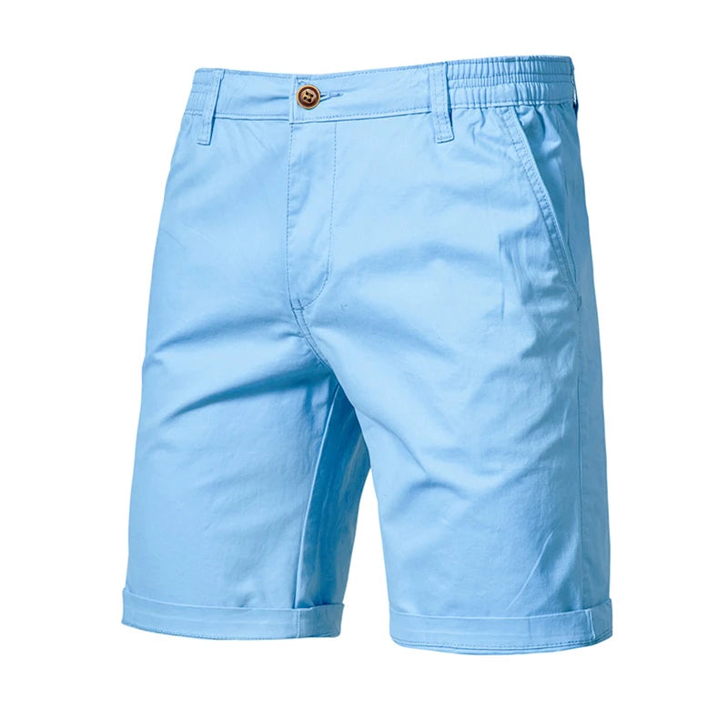 Herren Shorts | Straight | Mit Knopfverschluss | Sommer