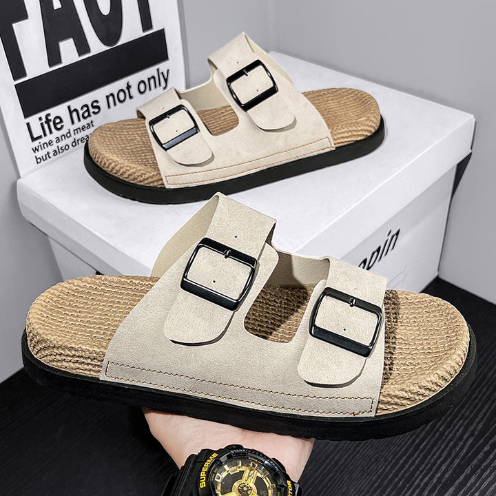 Herren Sandalen | Retro | Mit Schnallen | Sommer
