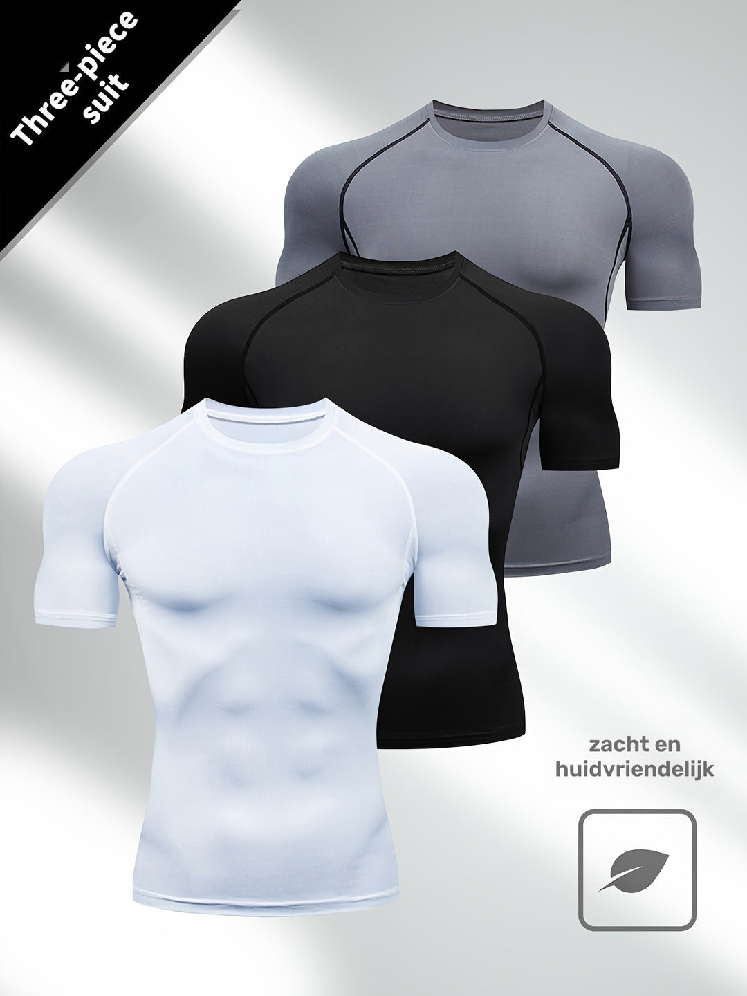 Herren Top | Slimfit | Ärmellos | Sommer | 3 Stück