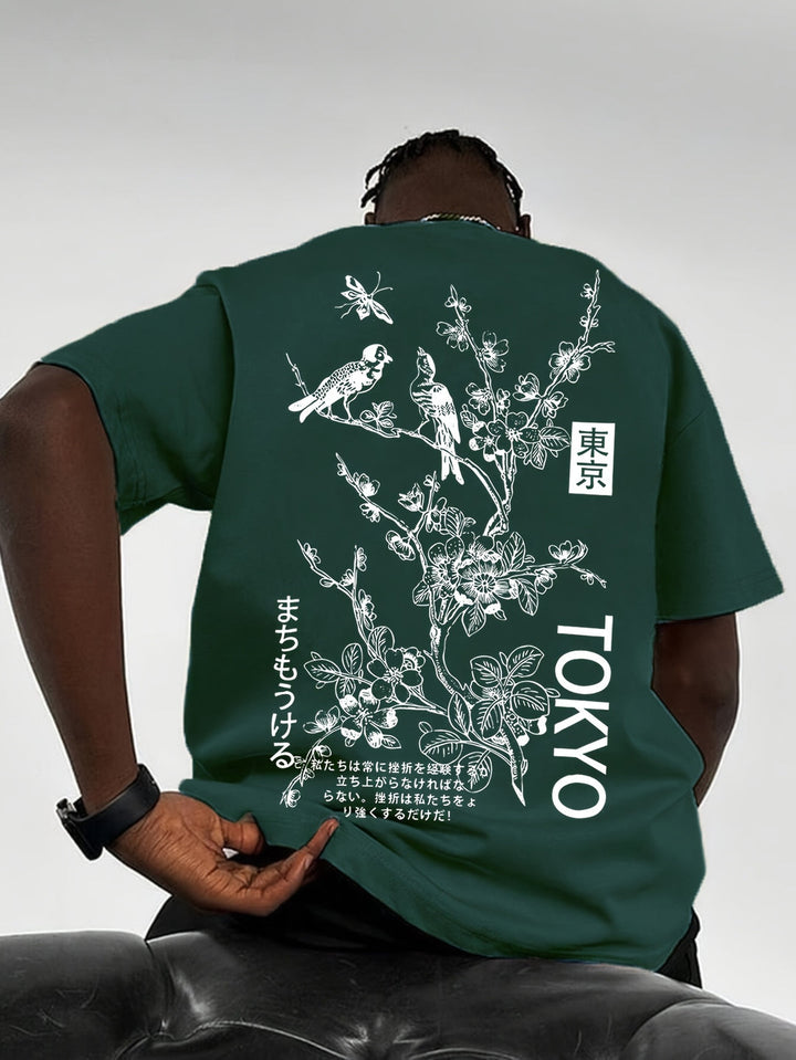 Herren T-Shirt | Oversized | Print | Sommer