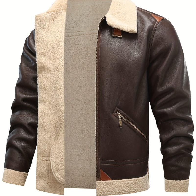 Winterjacke Herren | Winddicht & Gefüttert | Elegante Jacke für Kalte Tage