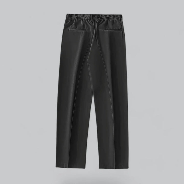 Herren Hose | Weite Beine | Elastischer Bund | Sommer