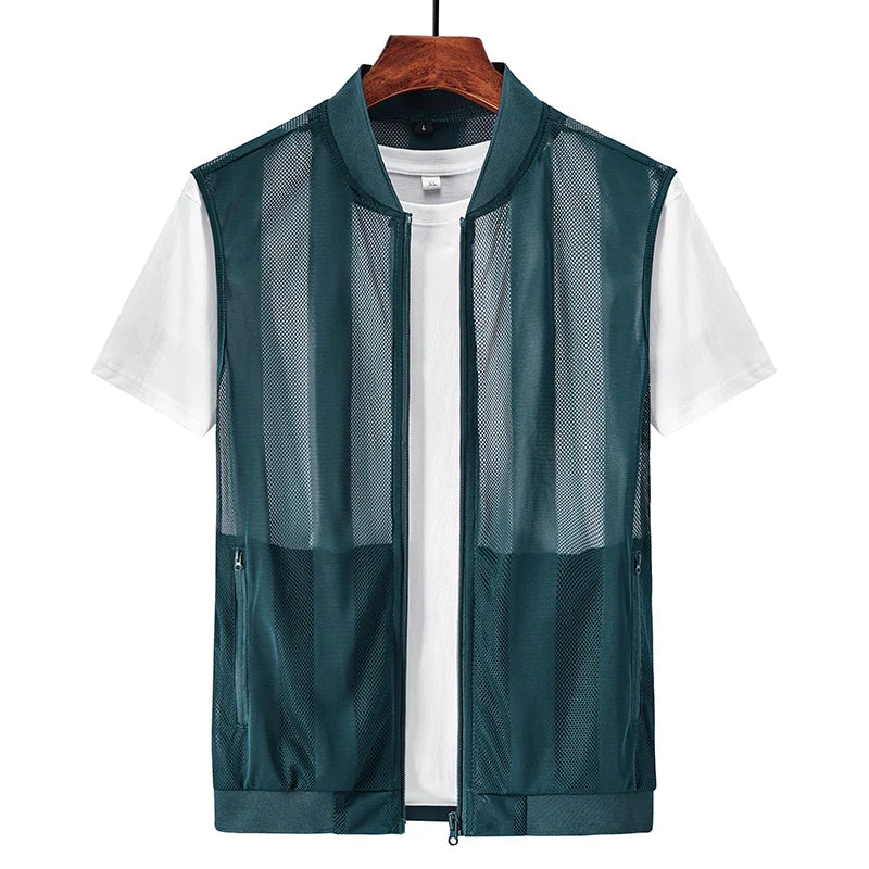 Herren Bodywarmer | Sportlich | Mit Reißverschluss | Sommer