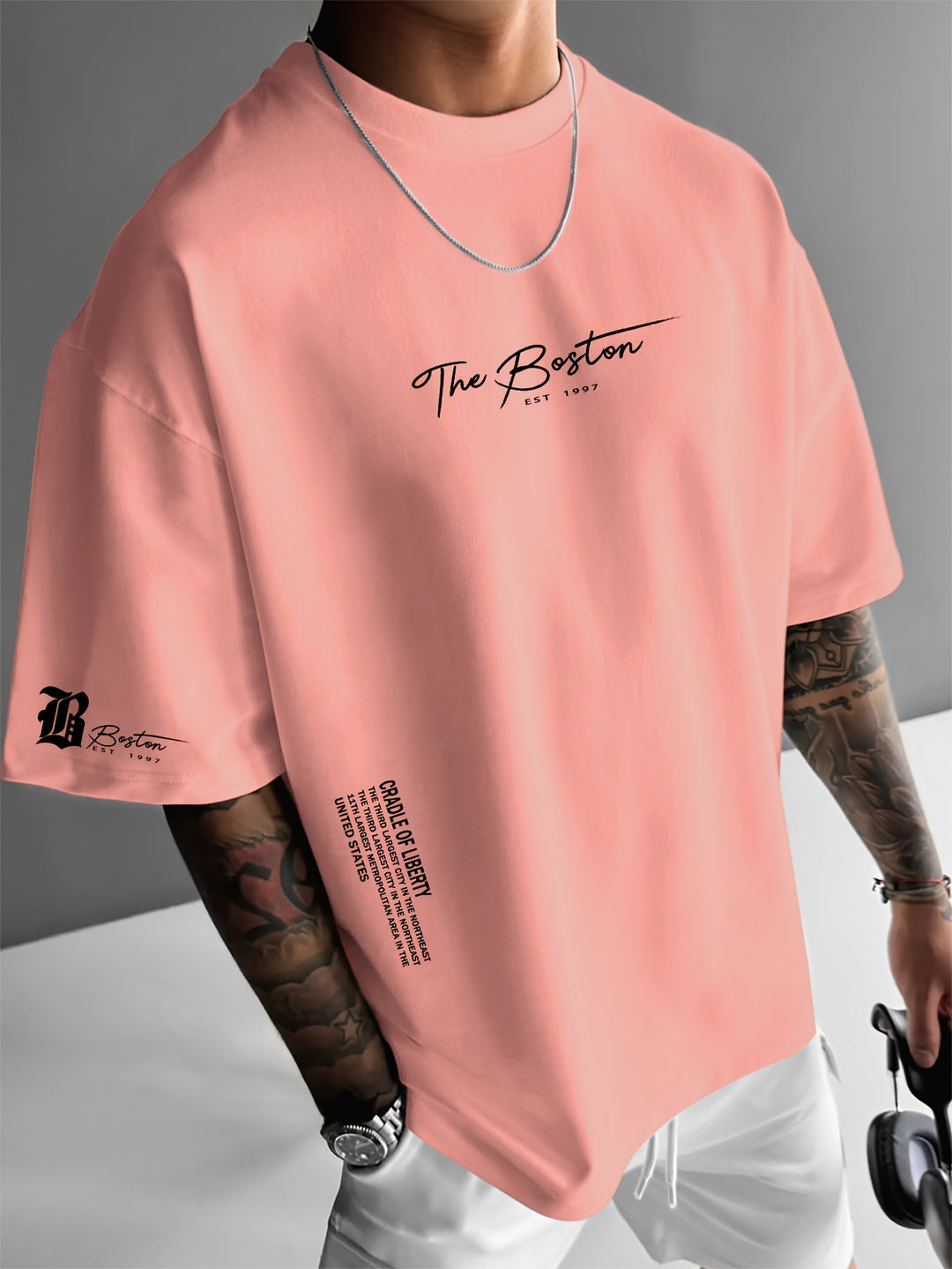 Herren T-Shirt | Oversized | Frontprint | Sommer
