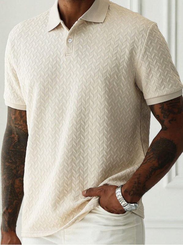Herren Poloshirt | Elegant | Mit Knopfleiste | Sommer
