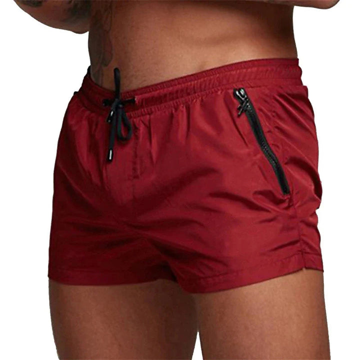 Herren Badeshorts | Slimfit | Mit Kordelzug | Sommer