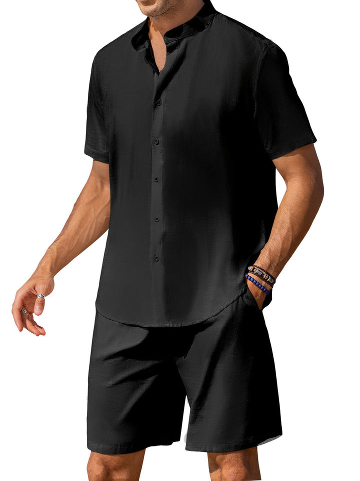 Herren Set | Elegant | Mit Knöpfen | Sommer