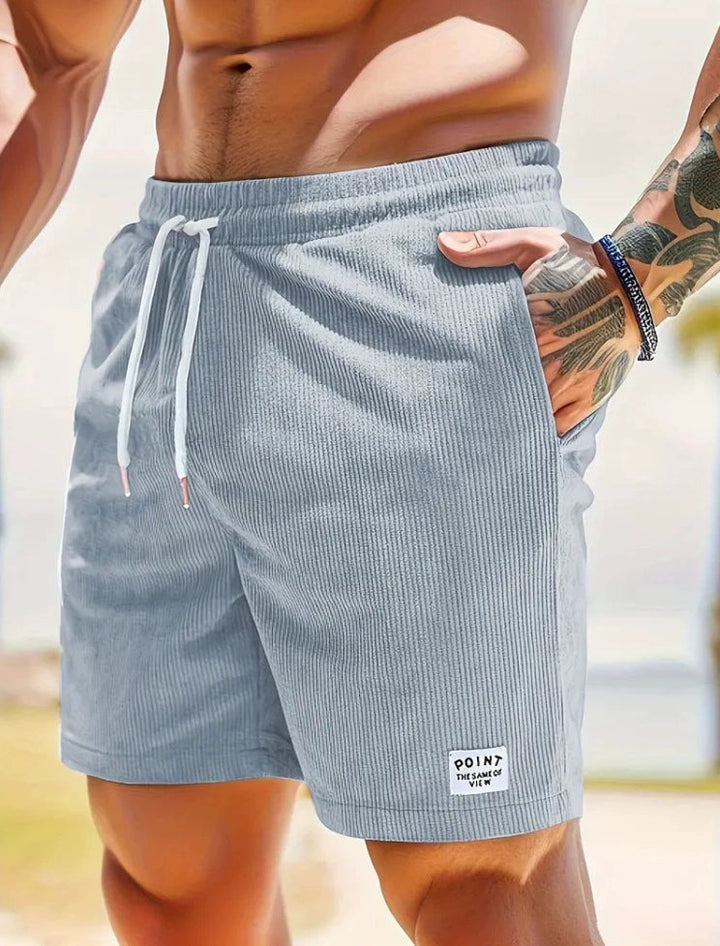 Herren Shorts | Straight | Mit Kordelzug Detail | Sommer