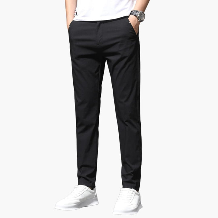 Herren Stoffhose | Gerade Passform | Eleganter Stil | Sommer