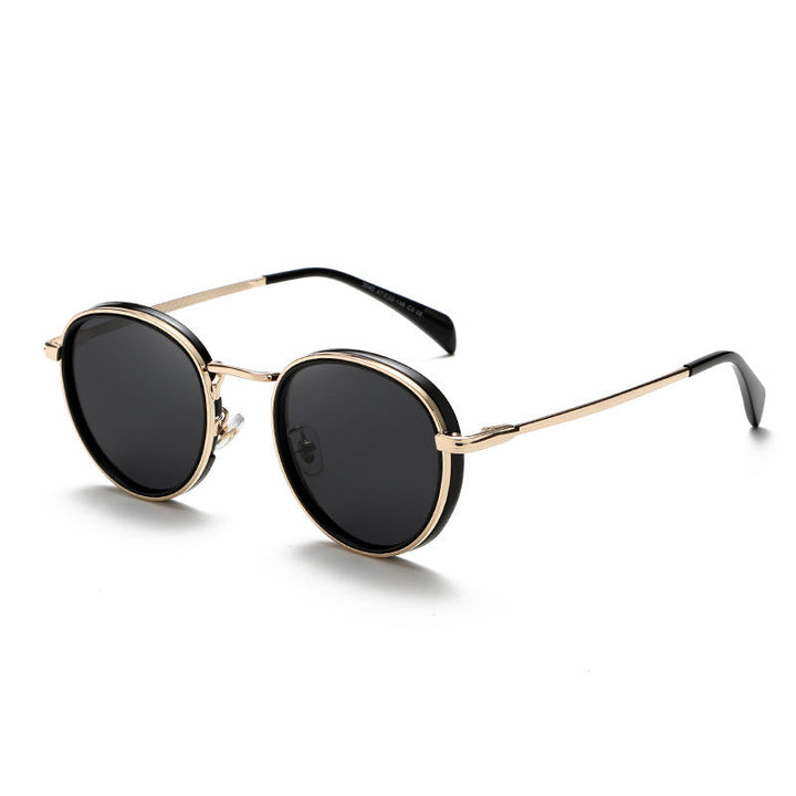 Herren Sonnenbrille | Retro | Rundes Gestell | Sommer Orbit