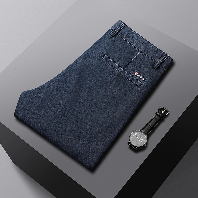 Herren Hose | Straight Urban | Mit Knopfverschluss | Frühling