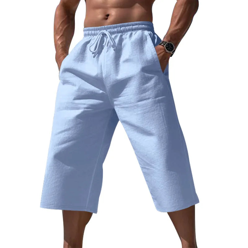 Herren Shorts | Straight | Mit Kordelzug | Sommer