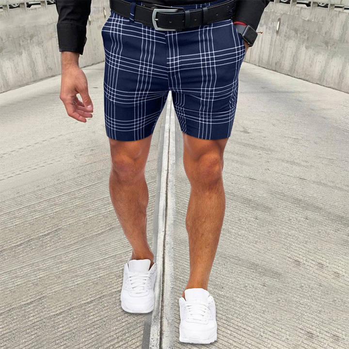 Herren Shorts | Slimfit | Kariert | Sommer