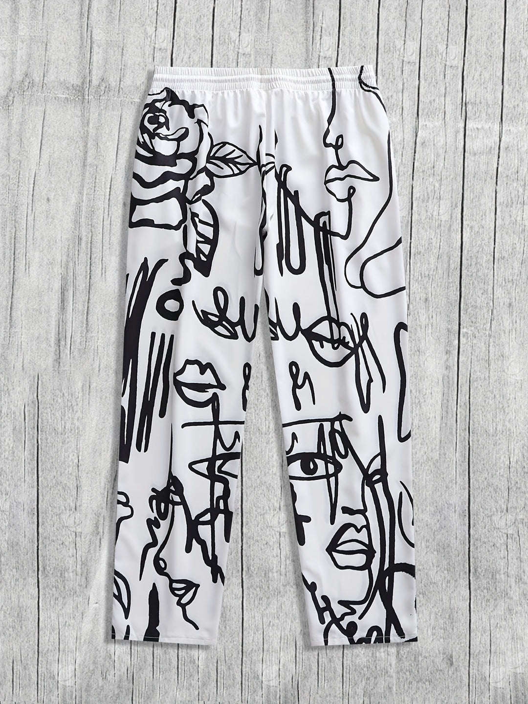 Herren Hose | Wijde pijpen | Schlupfmodell | Sommer