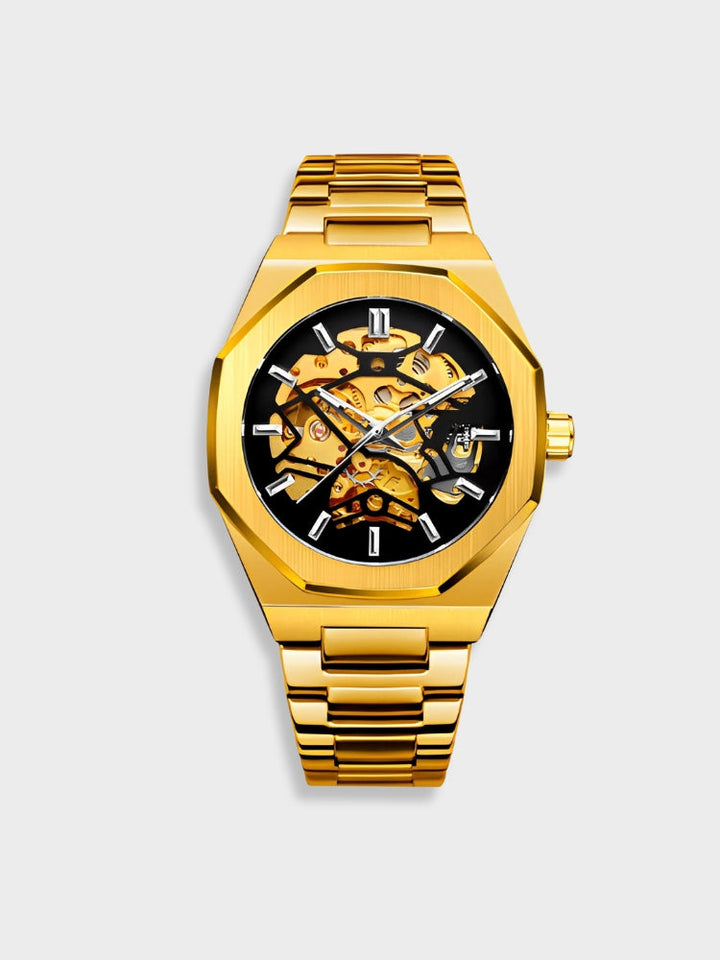 Herren Uhr | Elegant Stil | Analog Anzeige | Chrono Statement