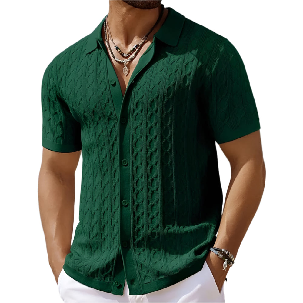 Herren Polohemd | Schmale Passform | Mit Knopfleiste | Sommer