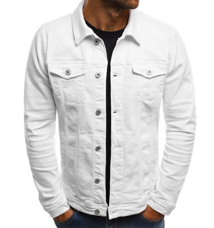 Herren Jacke | Slimfit | Mit Knöpfen | Lente