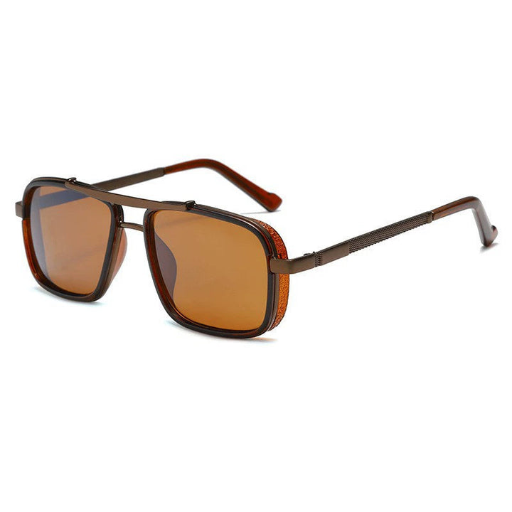 Herren Sonnenbrille | Retro Edge | Rechteckig | Sommer